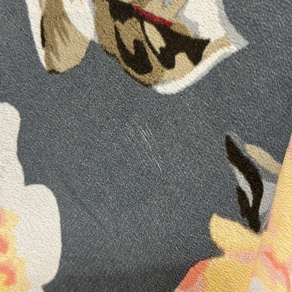 Revolve Privacy Please Cowl Neck Watercolor Floral Mini Dress - Picture 9 of 9